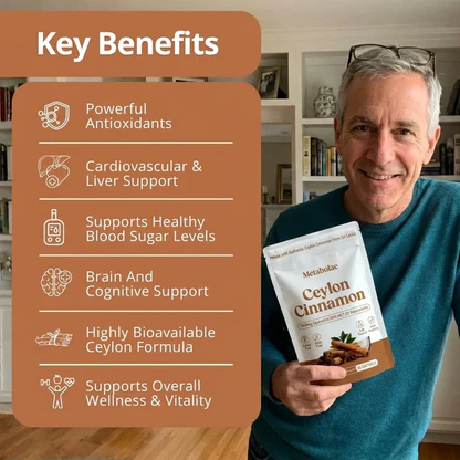 Ceylon Cinnamon 7200mg Equivalent with MCT Oil